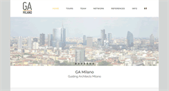 Desktop Screenshot of ga-milano.it